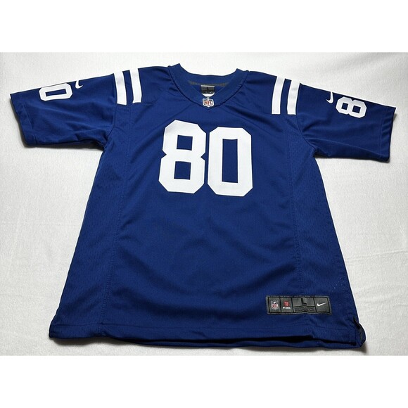 Indianapolis Colts Nike NFL Fleener Blue Jersey Football Youth Size Large 14-16 - Picture 2 of 11